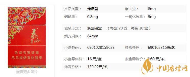 泰山錦秀多少錢一包2020價(jià)格？泰山錦秀香煙價(jià)格2020