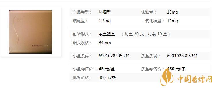 蘇煙軟金砂xs多少錢一包價格？蘇煙軟金砂XS價格及參數(shù)一覽